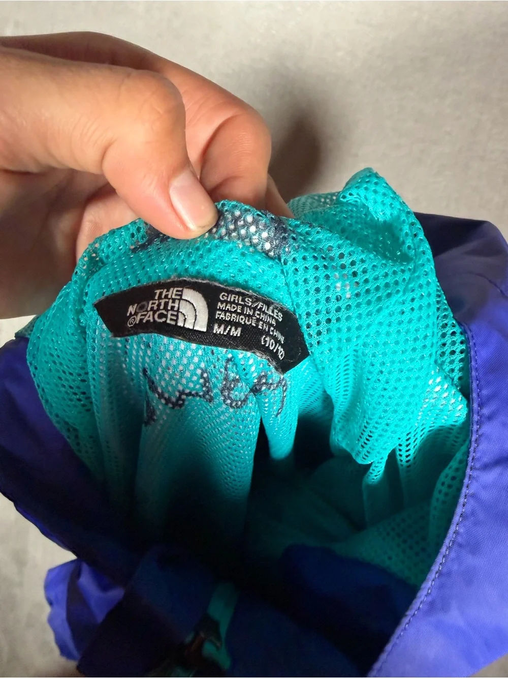 The North Face lightweight waterproof